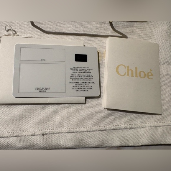 Chloé Brown lizard embossed Leather Continental Wallet w/ Dust Bag Auth - Picture 7 of 9